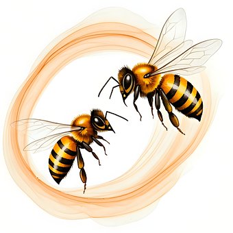 Free Bees Insects illustration and picture