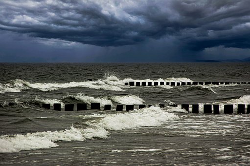 Agua, Natureza, Respingo, Ondas, Mar