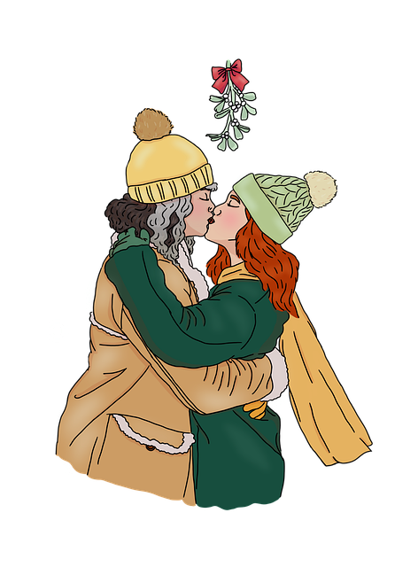 Free holiday christmas winter illustration