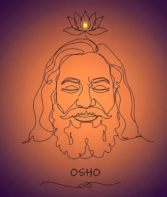 Free Osho Meditation illustration and picture
