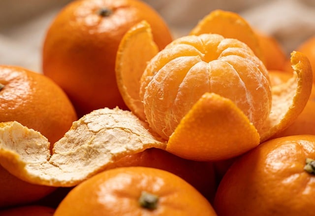 Free mandarin tangerine clementine illustration
