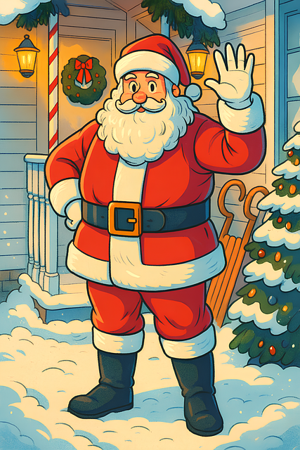 De Kerstman, Kerstmis, Sneeuw, Winter