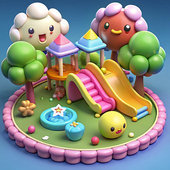 Free Child Play illustration and picture