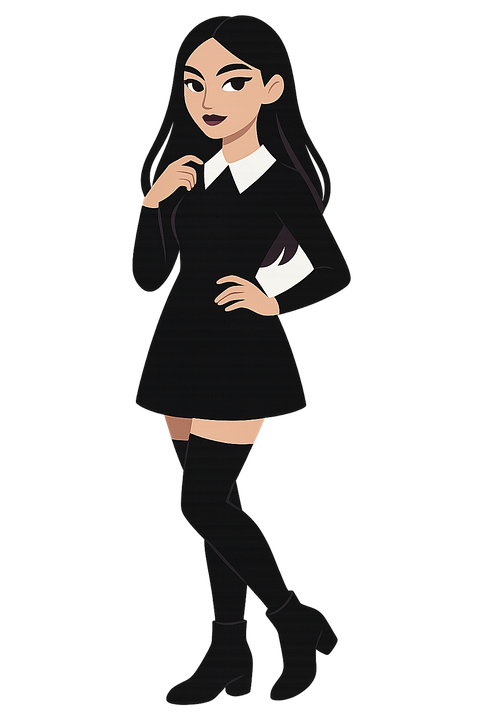 cartoon characters with black dress Black outfits in Disney #tangled #anastasia #disney #disneyland #cruella #maleficent #frozen #anna #disneyprincess #foryou