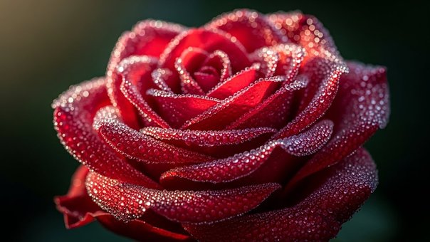 Free Red Rose Rose Macro photo and picture