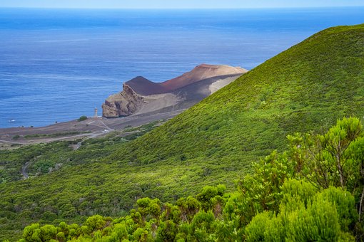 Faial, Panorama, Insel, Azoren