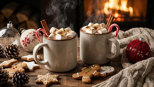 Free Hot Chocolate Marshmallows photo and picture