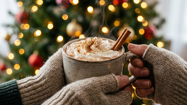 Free Hot Cocoa Christmas Mug photo and picture