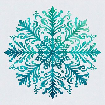 Weihnachten, Schneeflocke, Winter