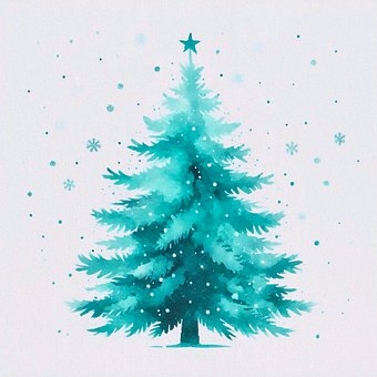 Weihnachten, Baum, Winter, Schnee
