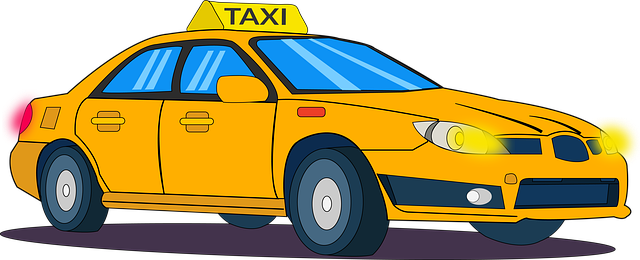 Free taxi car automobile illustration