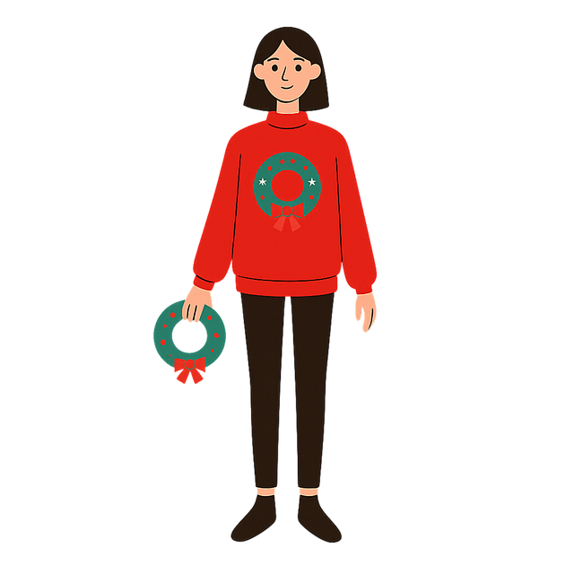 Weihnachtspullover, Festliches Outfit