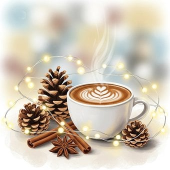 Café, Espresso, Taza, Caliente, Invierno