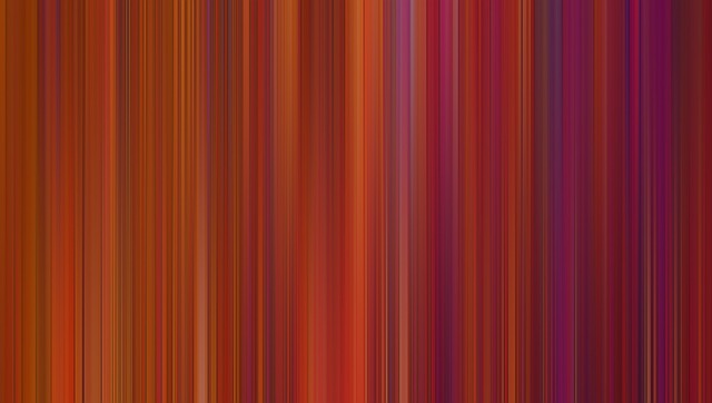 Abstrakt, Vertikal, Linien, Warm
