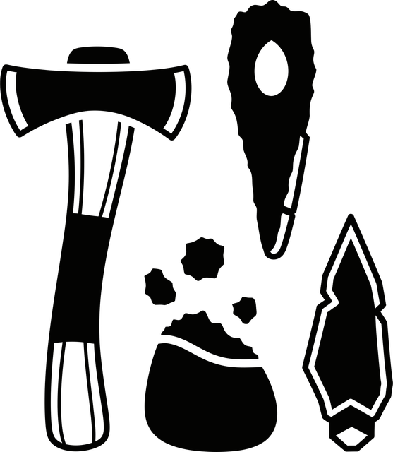 Free axe hatchet pickaxe vector