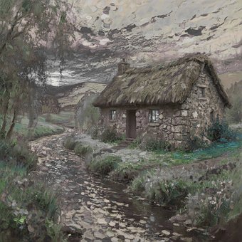 Free Painting Abandon photo and picture