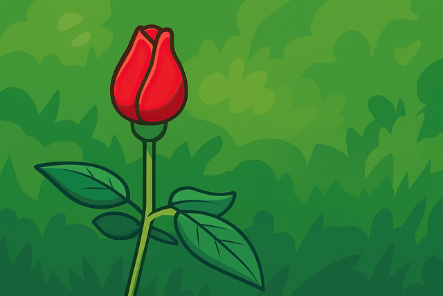 Free rosebud nature rose illustration