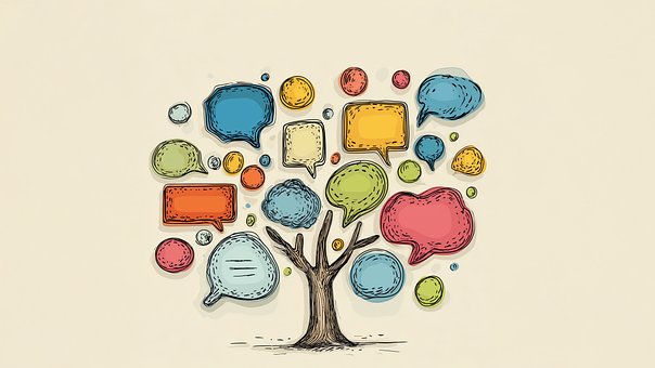 Albero, Fumetti, Dialogo, Comunicazione