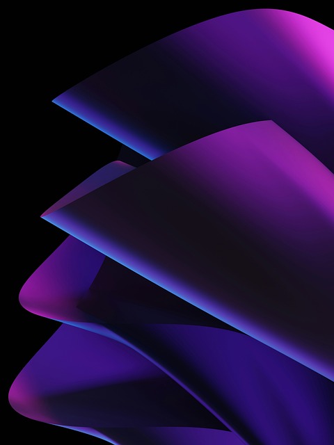 Abstrakt, Lilla, Futuristisk
