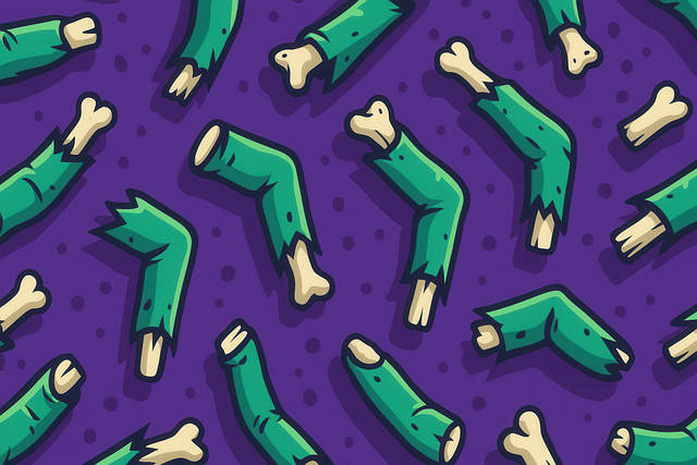 Free zombie pattern zombie legs halloween pattern illustration