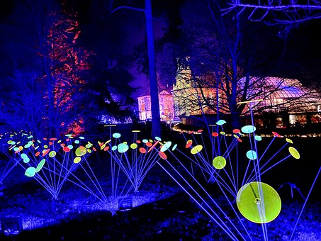 Jul, Dekoration, Mainau -Øen, Julehave