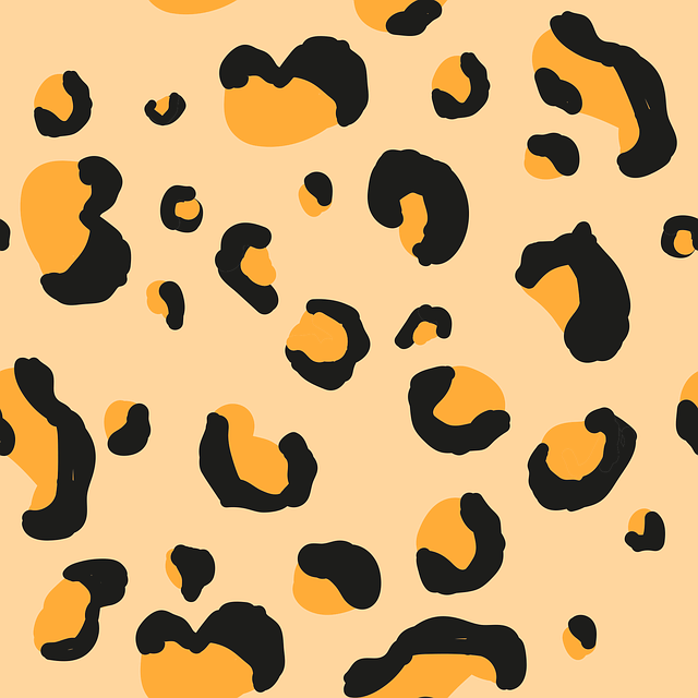 Free animal print pattern texture vector