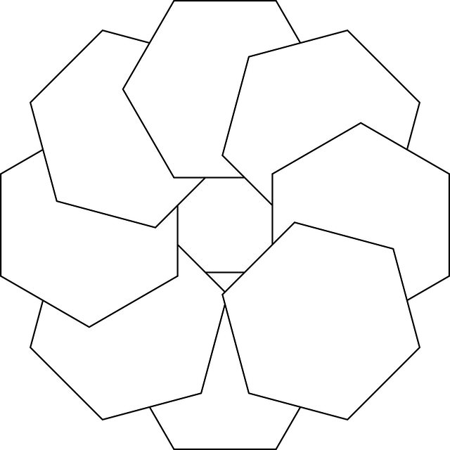 Free shape modern round vector