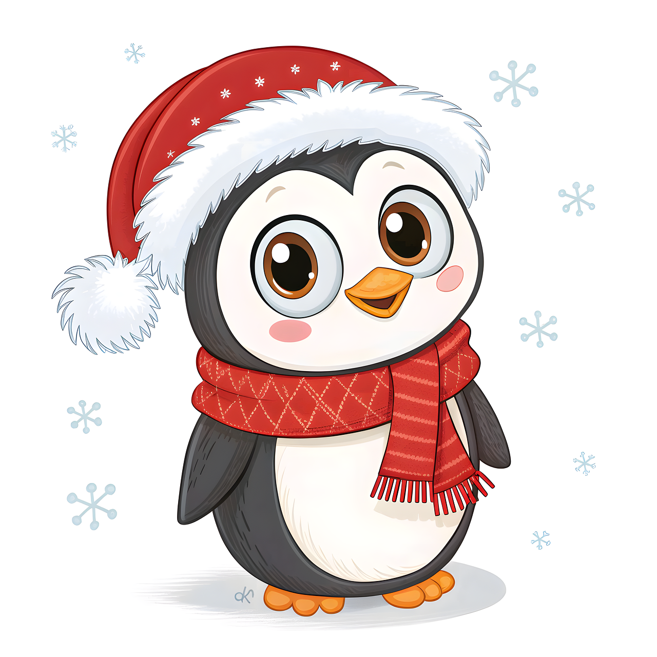 Free christmas santa chocolate illustration