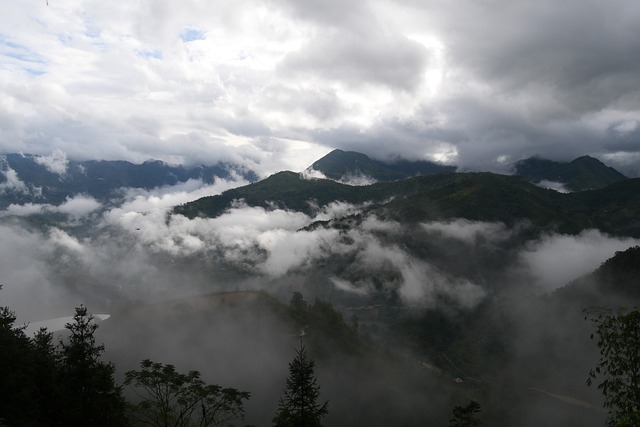 Free Fog Mountains photo and picture