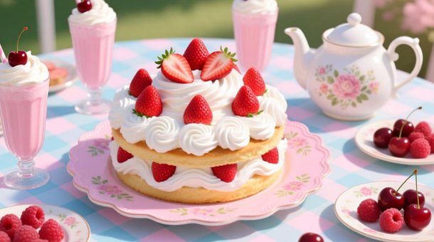 Free Food Cakes illustration and picture