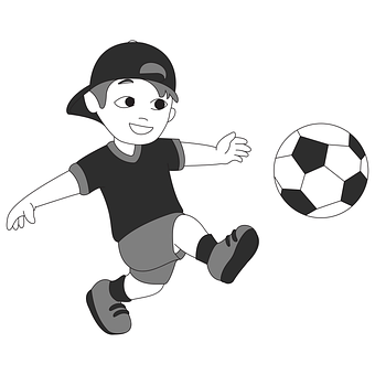 Free Soccer Football vector and picture