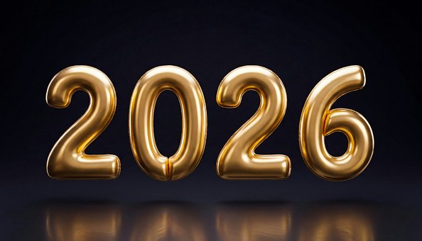 Free Luxury New Year Elegant Typography illustration and picture