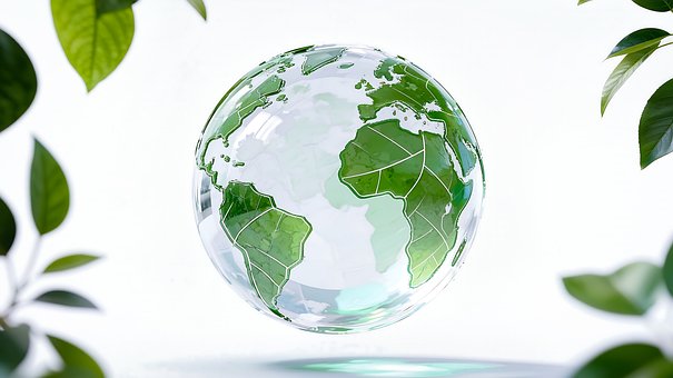 Free Eco Globe Sustainability Concept illustration and picture