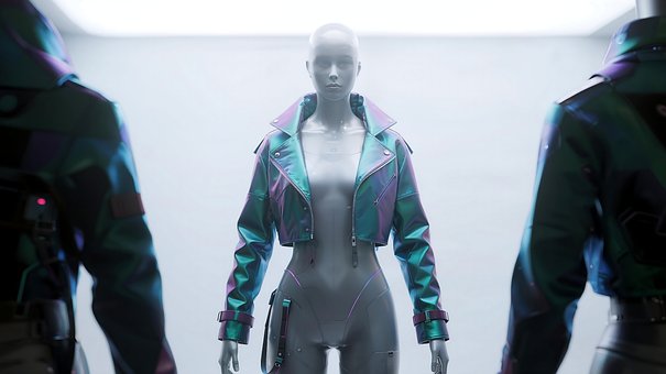 Free Futuristic Fashion Sci Fi Runway illustration and picture
