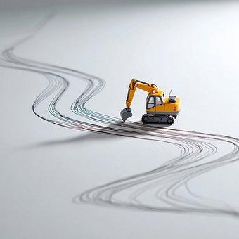 Minimalismus, Design, Schritte, Bunt