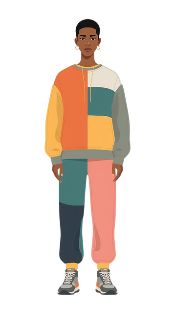 Free fashion illustration modern character diverse portrait vector