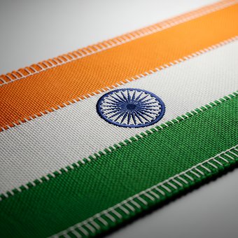 Índia, Bandeira, Tricolor, Ashoka Chakra
