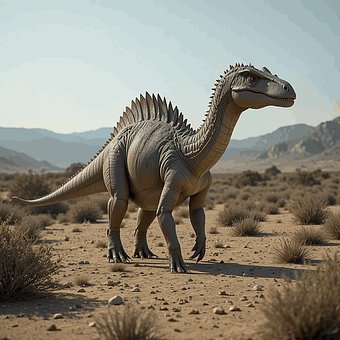 Free Bajadasaurus Dinosaur illustration and picture