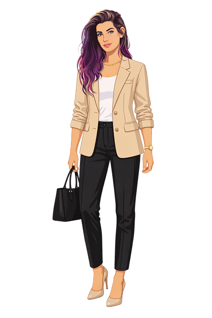 Free female illustration business woman professional outfit vector
