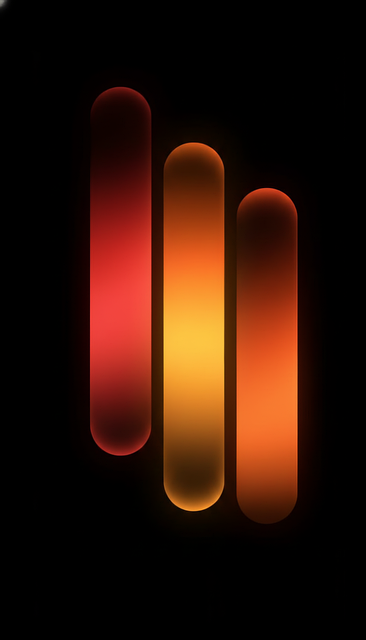 Abstracte Achtergrond, Gloeiende Balken