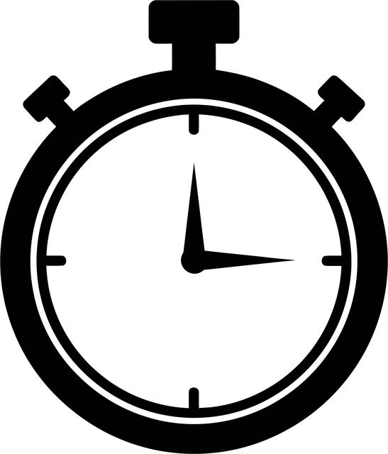 Free stopwatch timer clock vector
