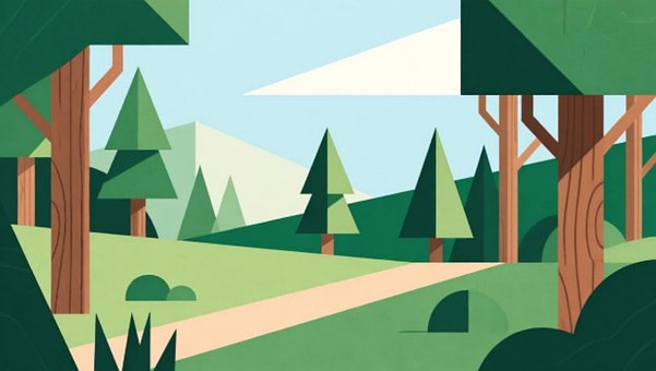 Free Illustration Forest illustration and picture