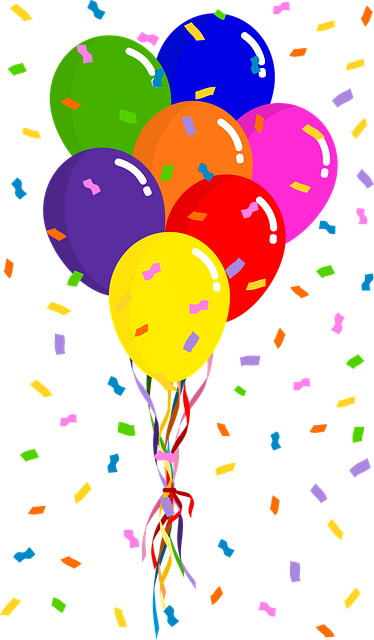 Free balloons bunch of balloons bunch vector