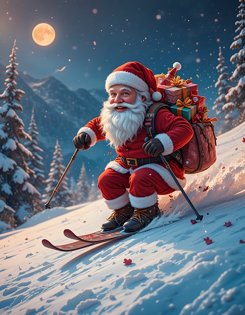 Papai Noel, Natal, Presentes De Natal