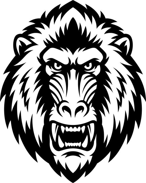 Bavian, Abe, Primat, Pattedyr, Vild