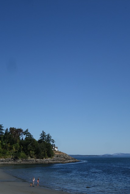 Natur, Landskab, Bjerge, Hav, Canada