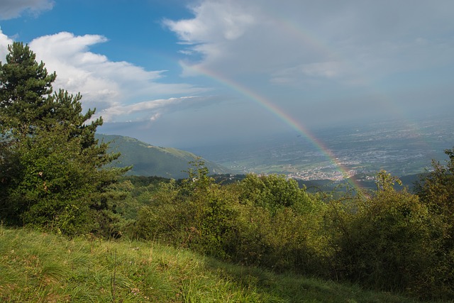 Free Rainbow Landscape photo and picture