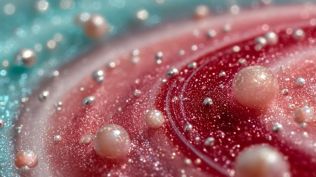 Free abstract macro liquid illustration