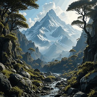 Free Ancient Antarctica illustration and picture