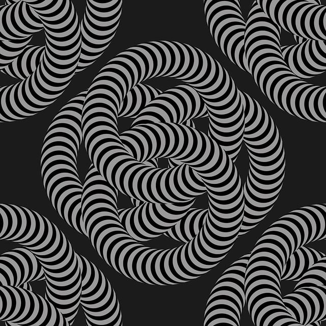 Free pattern circles rounds vector